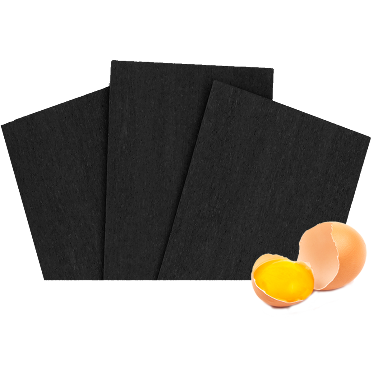 Black Lasagna Layer (with Eggs) 300 Gr