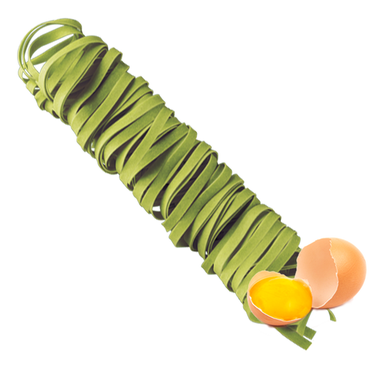 Green Fettuccine (with Eggs) 1 KG