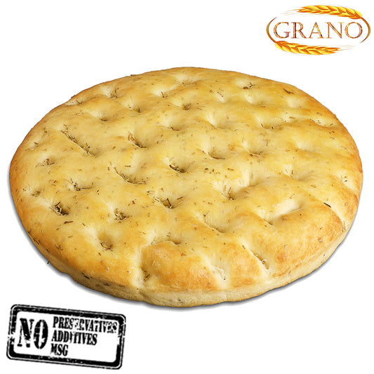 Round Rosemary Focaccia 5" 180 Gr