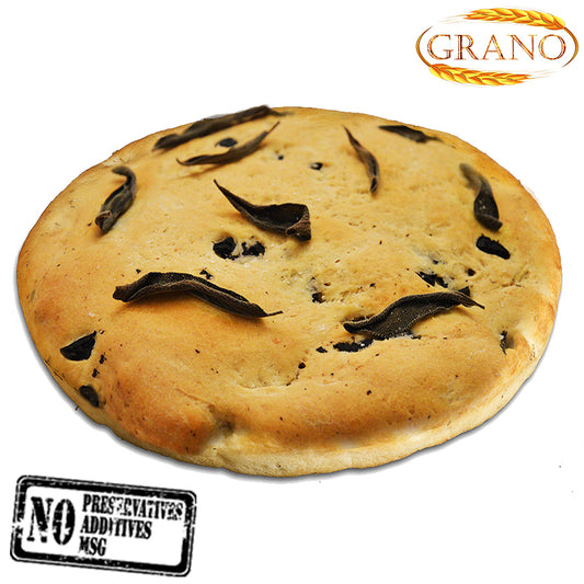 Round Sage Focaccia 5" 180 Gr