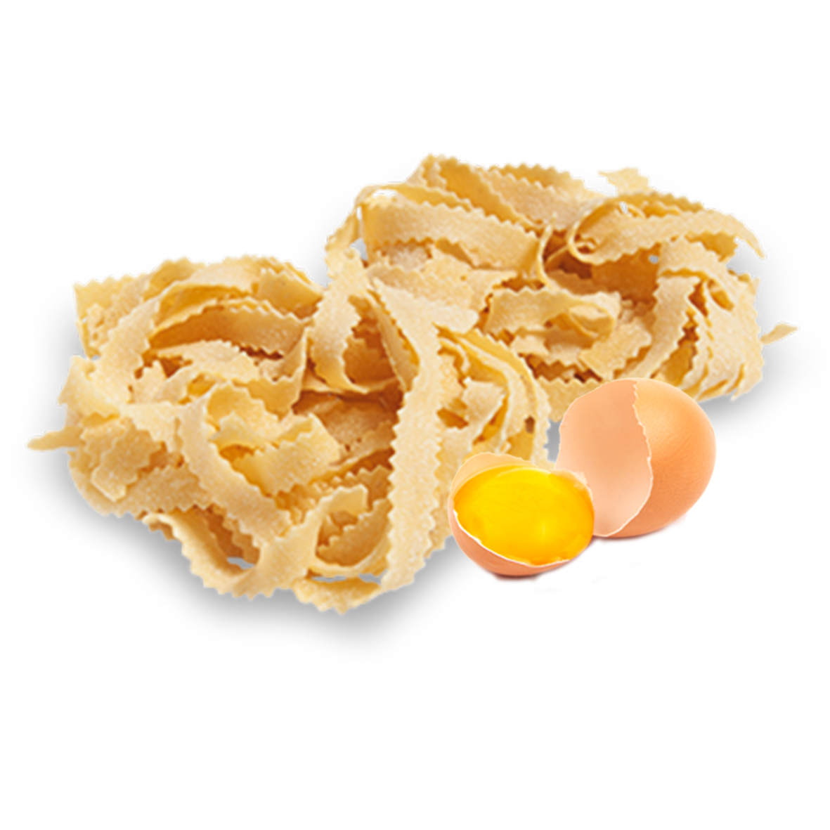 Yellow Pappardelle (with Eggs) 1 KG
