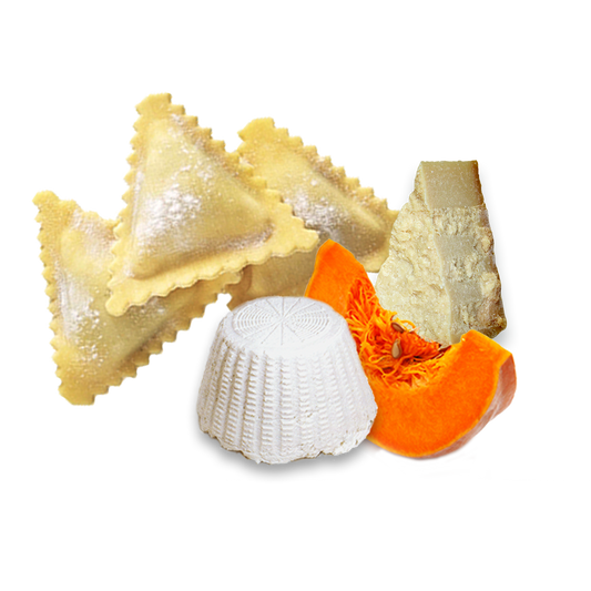 Triangle Ravioli Pumpkin, Parmesan & Ricotta Cheese 500 Gr