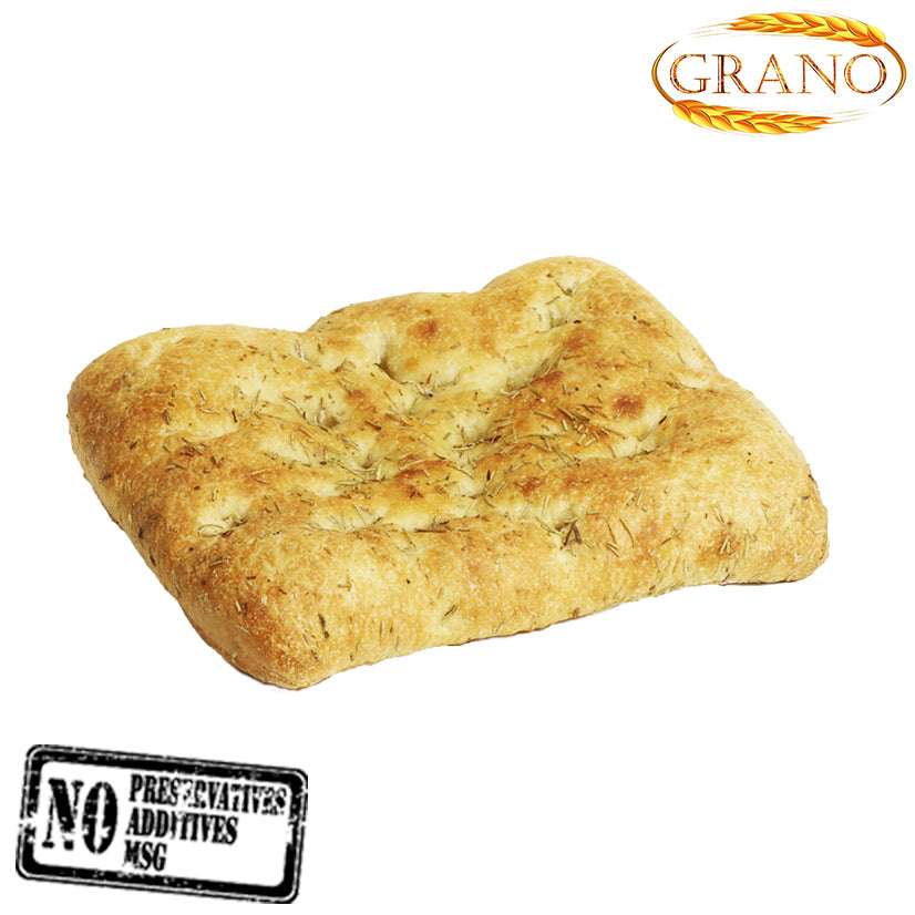 Rectangular Rosemary Focaccia [(8 x 30)cm] 180 Gr