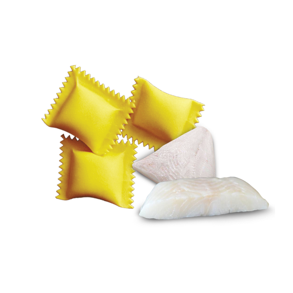 Ravioli Sea Bass Ragout 500 Gr