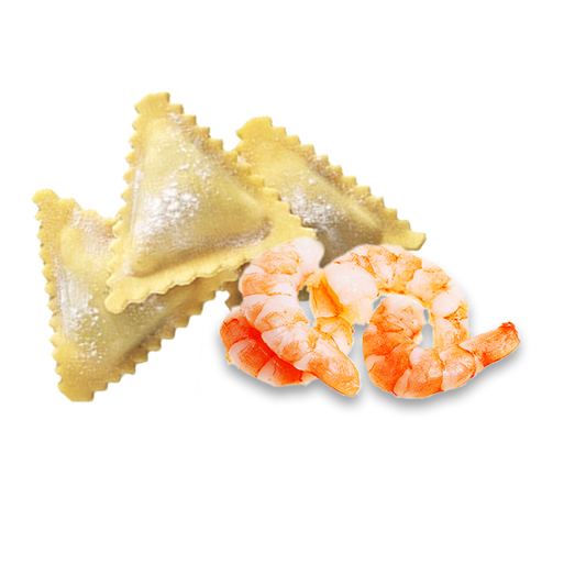 Triangle Ravioli Shrimps 500 gr